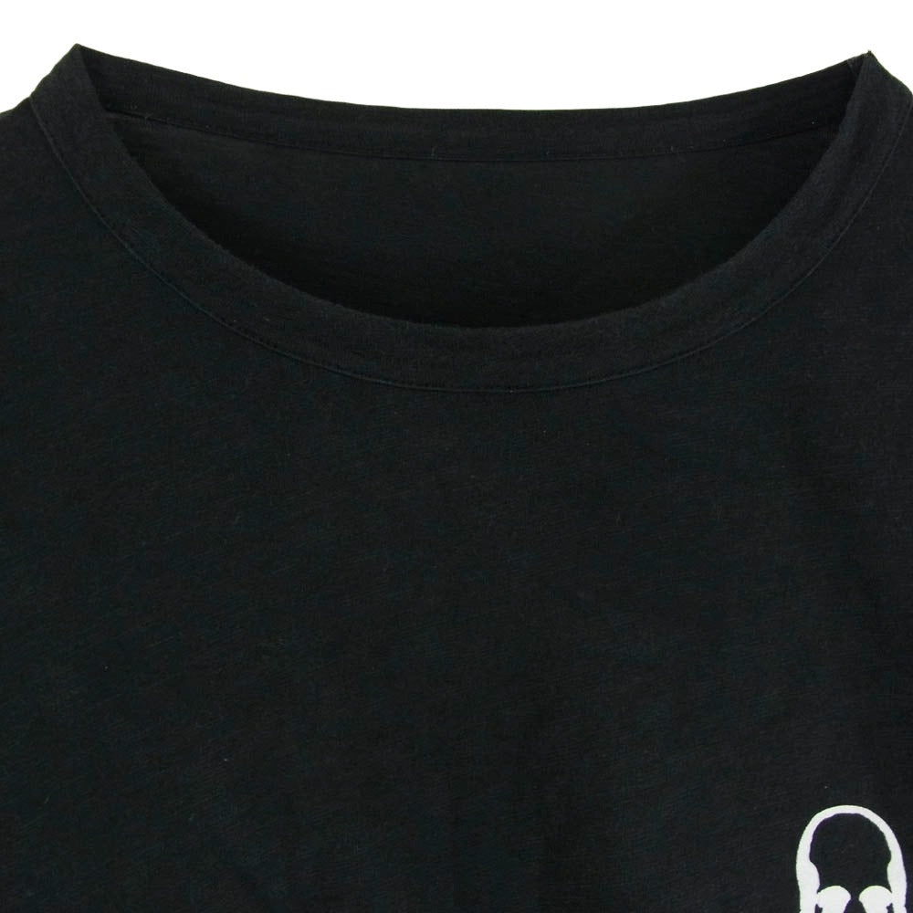Lucien Pellat-Finet ルシアンペラフィネ スカル プリント 半袖 Tシャツ ブラック系 XXL【中古】