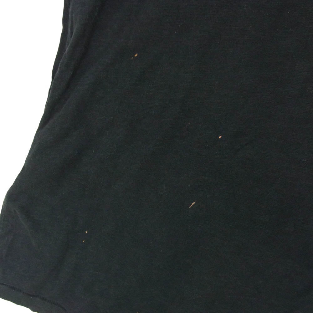 Lucien Pellat-Finet ルシアンペラフィネ スカル プリント 半袖 Tシャツ ブラック系 XXL【中古】