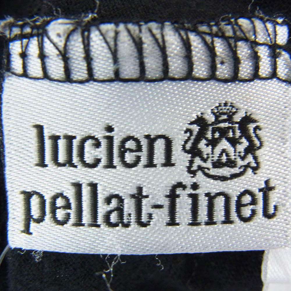Lucien Pellat-Finet ルシアンペラフィネ スカル プリント 半袖 Tシャツ ブラック系 XXL【中古】