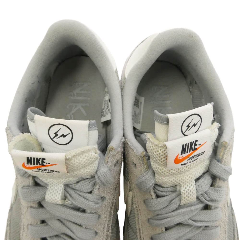 NIKE ナイキ Sacai サカイ FRAGMENT DESIGN フラグメントデザイン DH2684-001 × fragment × sacai LD Waffle Light Smoke Grey ワッフル ライトスモークグレー ローカット スニーカー グレー系 ホワイト系 27.5cm【中古】