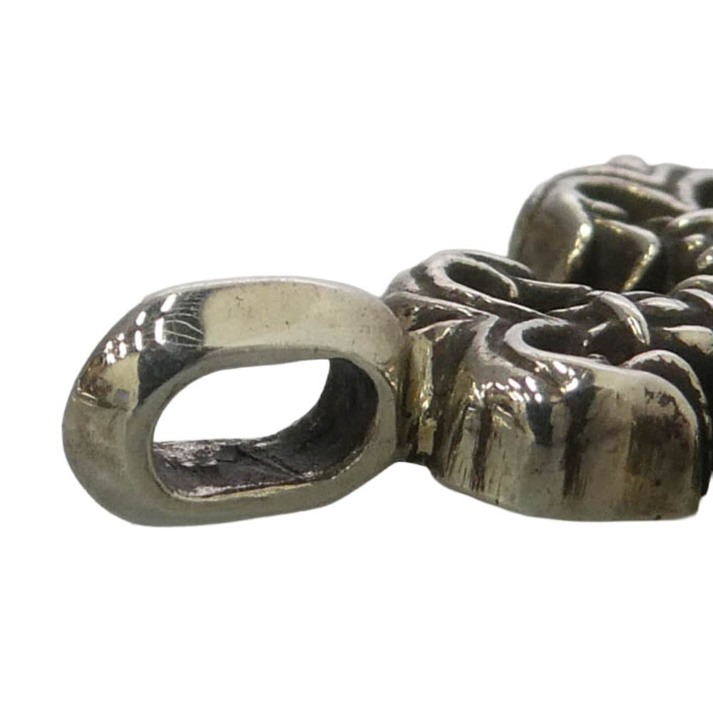 CHROME HEARTS クロムハーツ（原本無） CHARM FILIGREE TINY タイニー フィリグリー クロス チャーム ペンダントトップ シルバー系【中古】