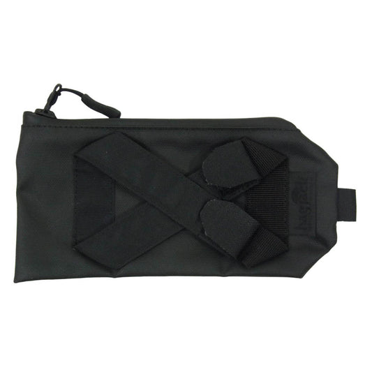 バッグジャック PURSE X-STRAP 外付け ポーチ ハイグロッシー ブラック系【美品】【中古】