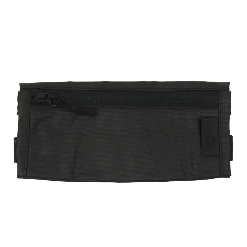 バッグジャック square pouch スクエアポーチ ハイグロッシー ブラック系【美品】【中古】