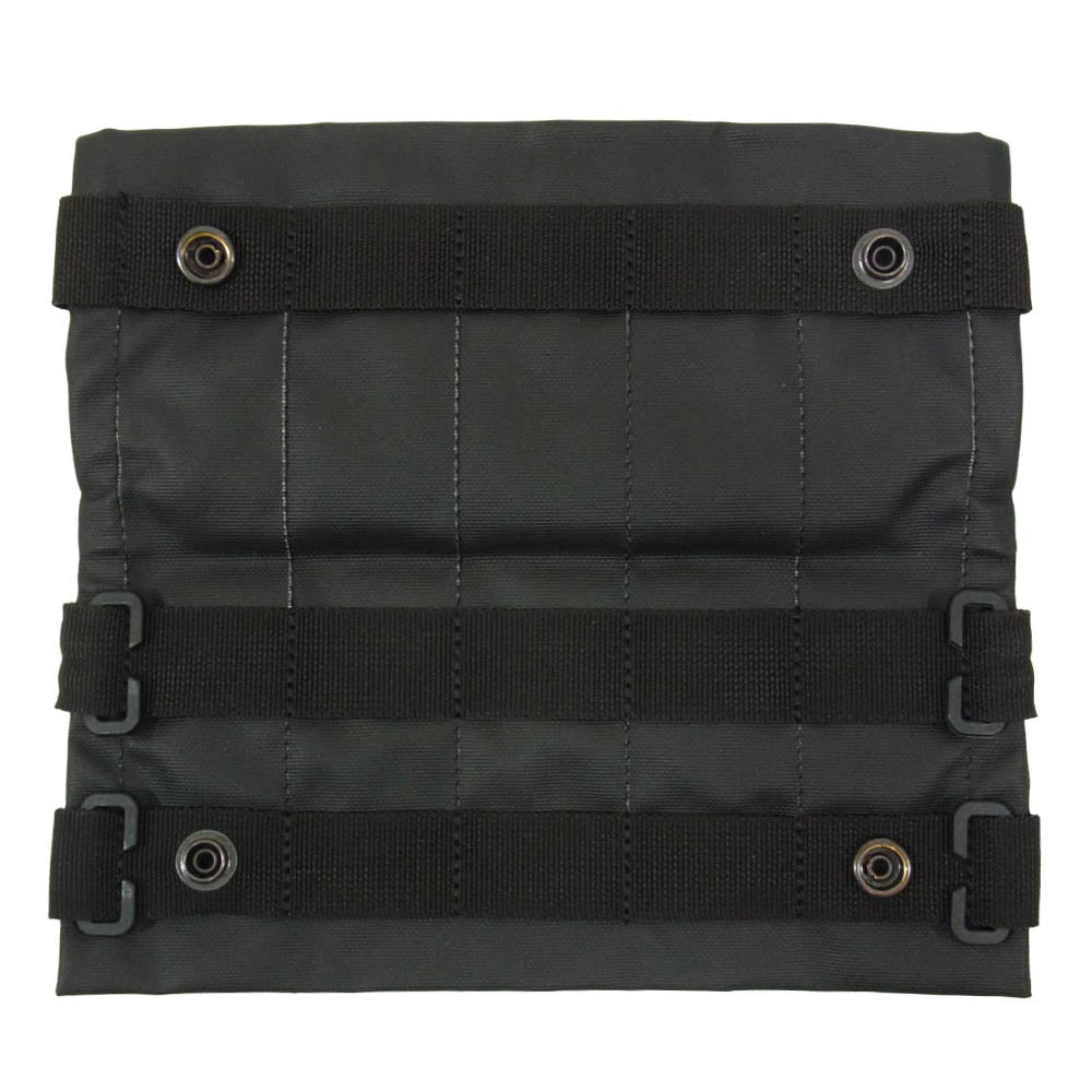 バッグジャック square pouch スクエアポーチ ハイグロッシー ブラック系【美品】【中古】