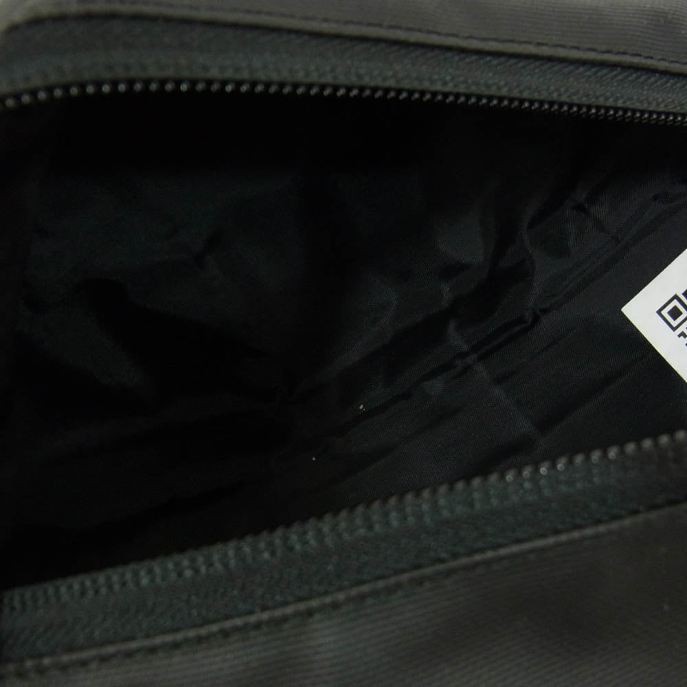 バッグジャック square pouch スクエアポーチ ハイグロッシー ブラック系【美品】【中古】