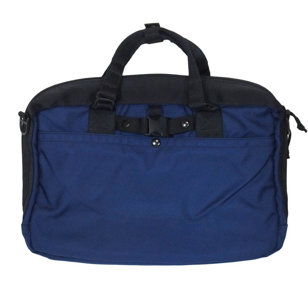 BRIEFING ブリーフィング USA製 A4 LINER 2WAY ブリーフケース ショルダー バッグ ネイビー系【中古】
