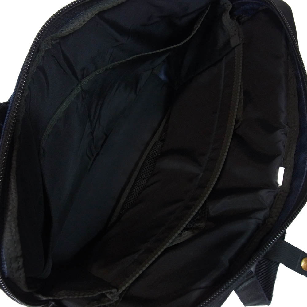 BRIEFING ブリーフィング USA製 A4 LINER 2WAY ブリーフケース ショルダー バッグ ネイビー系【中古】