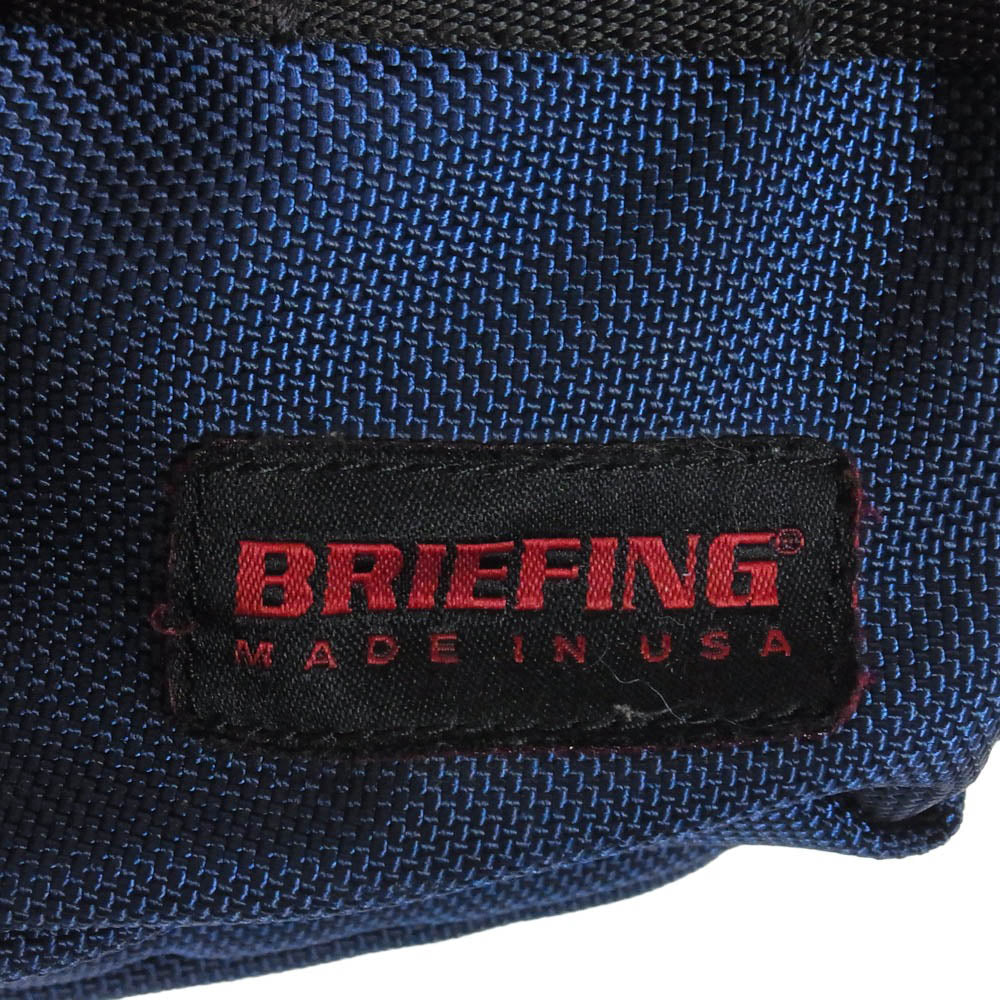 BRIEFING ブリーフィング USA製 A4 LINER 2WAY ブリーフケース ショルダー バッグ ネイビー系【中古】