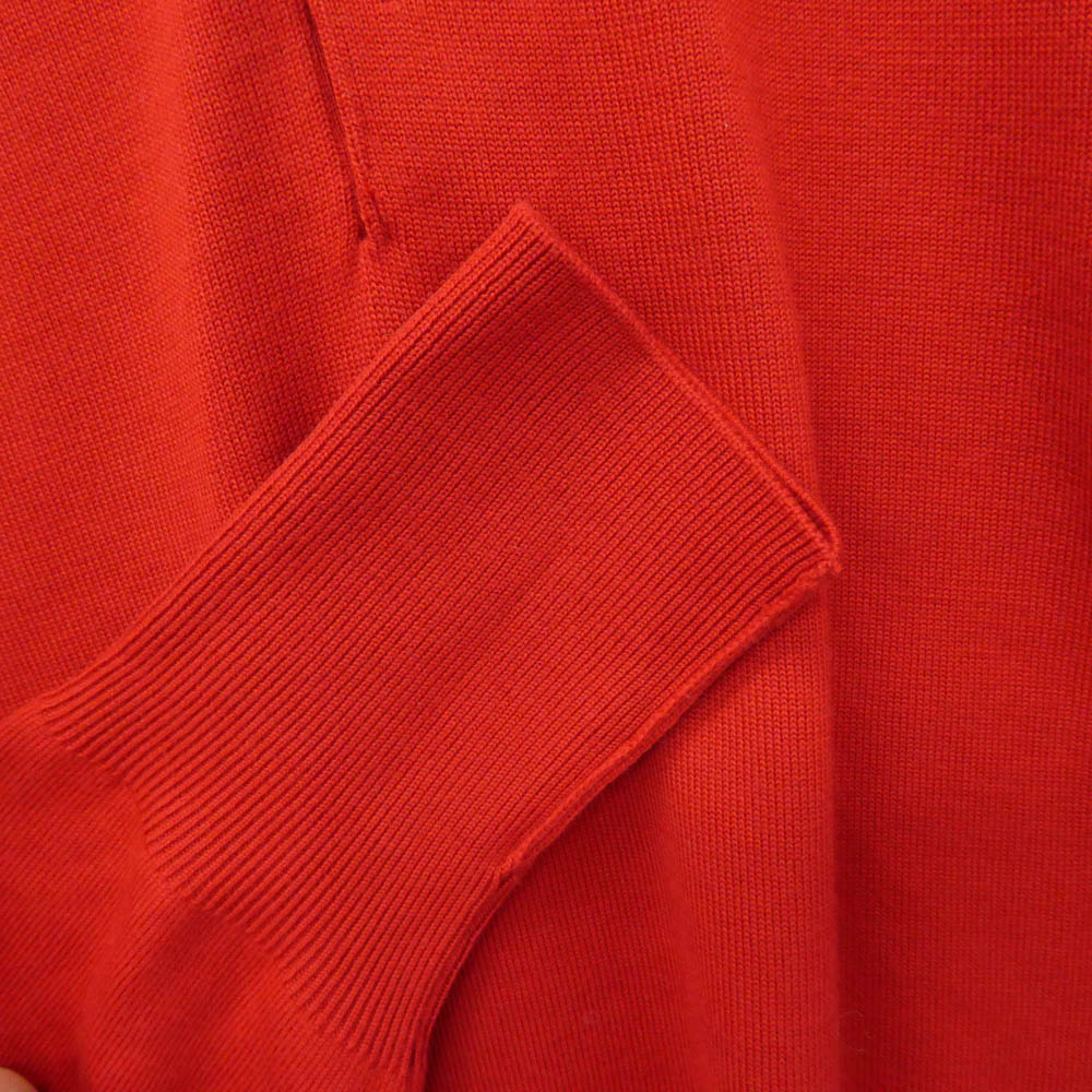 A.PRESSE アプレッセ 26AW 26AAP-03-04 Wool Knit L/S Polo Shirts ウール ニット ロングスリーブ ポロ シャツ レッド系 2【新古品】【未使用】【中古】