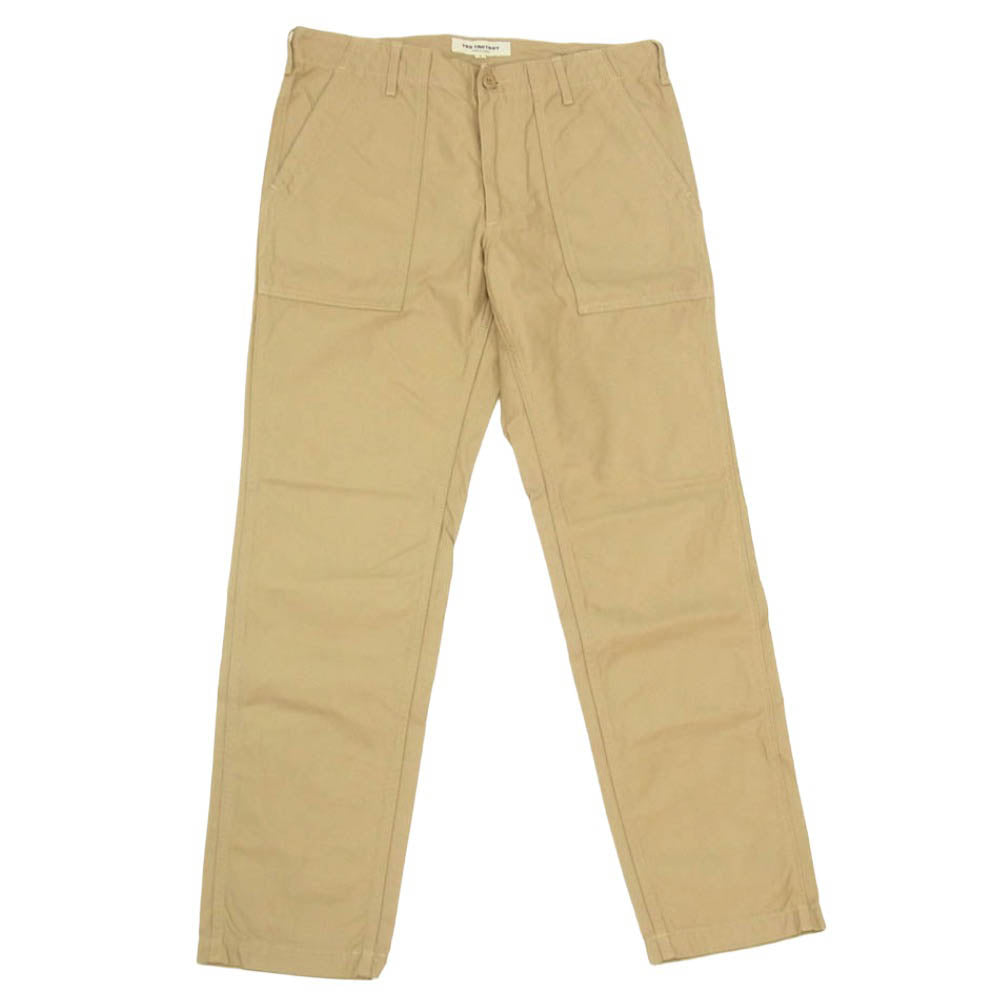 FOB FACTORY エフオービーファクトリー F0431 fatigue pants ベイカー パンツ ブラウン系 M【中古】