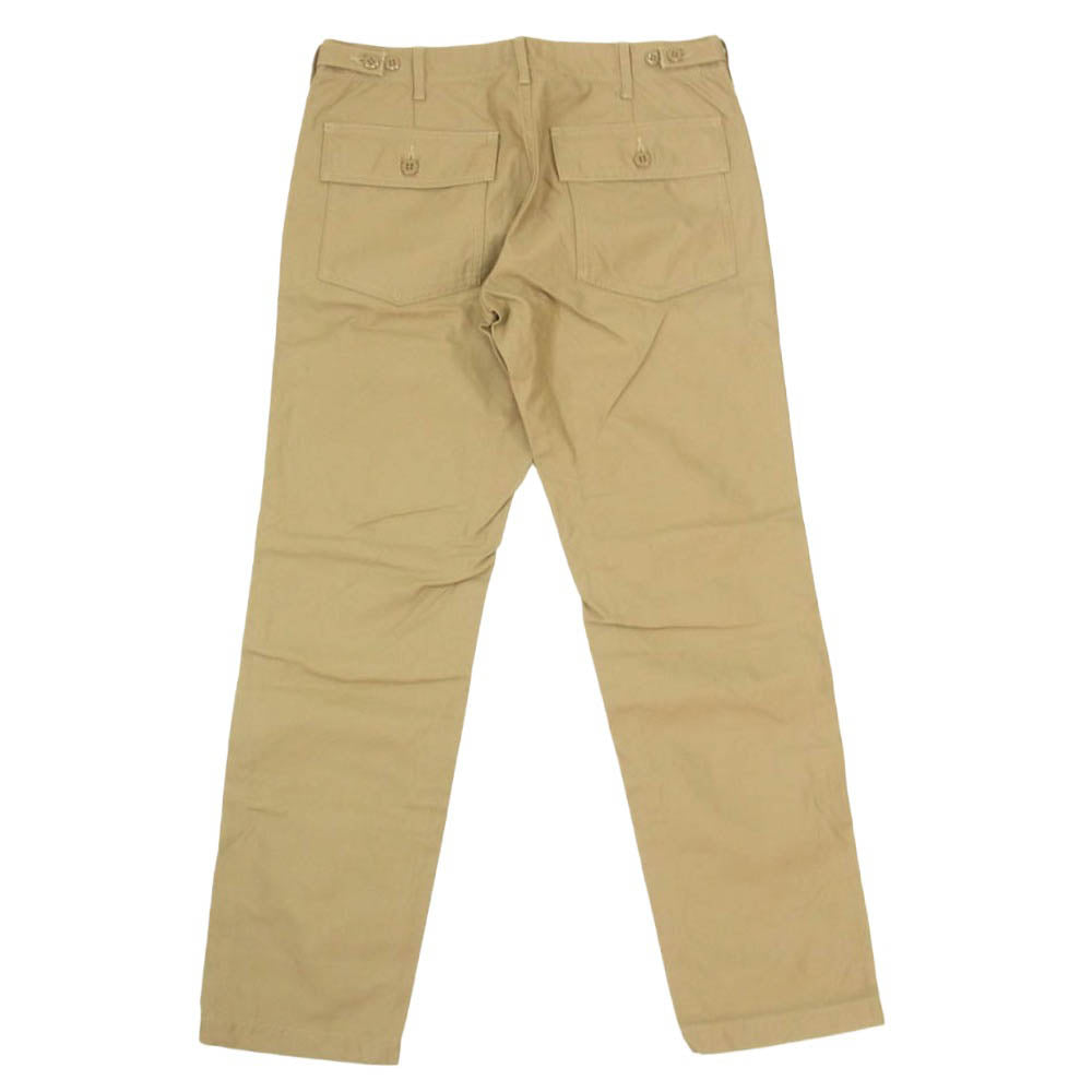 FOB FACTORY エフオービーファクトリー F0431 fatigue pants ベイカー パンツ ブラウン系 M【中古】
