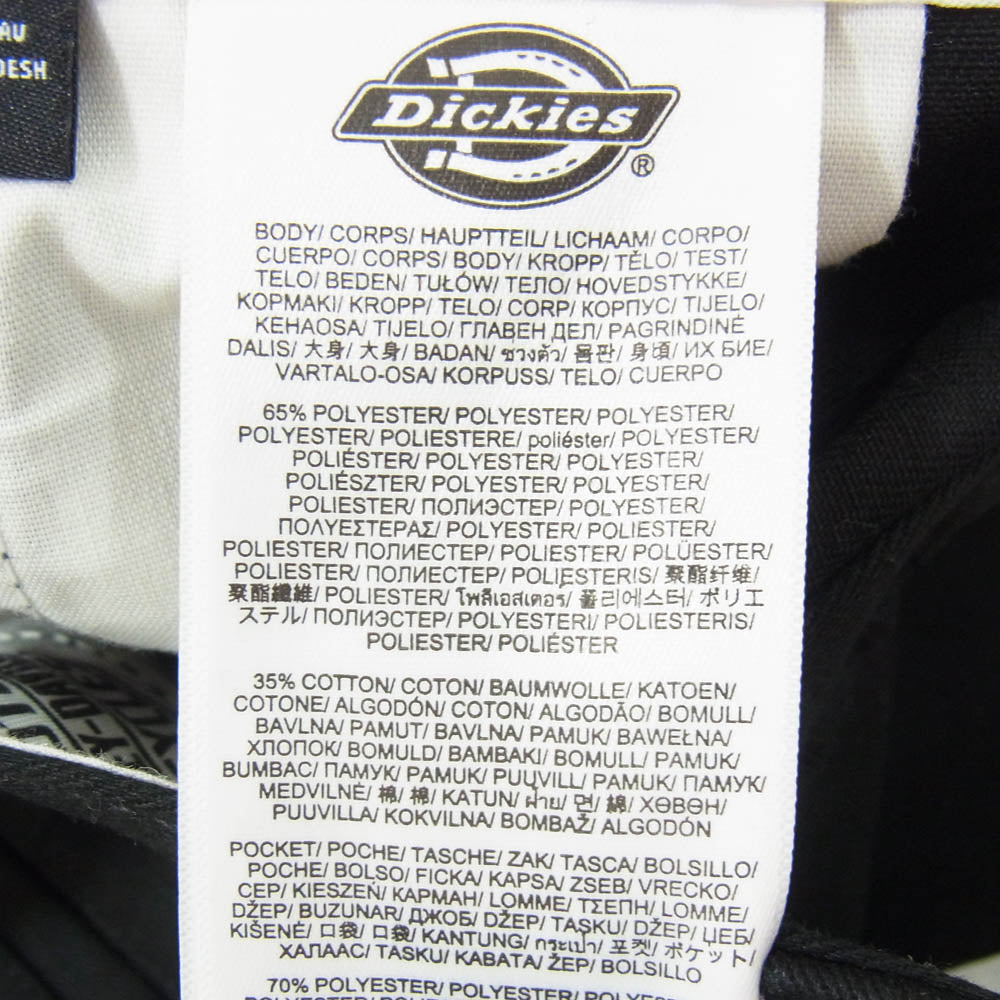 Dickies ディッキーズ HARLEY DAVIDSON ハーレーダビッドソン 97428-25VM x Harley Davidson ハーレーダビッドソン 874 WorkPants Dリング ワークパンツ ブラック系 W31/L32【中古】