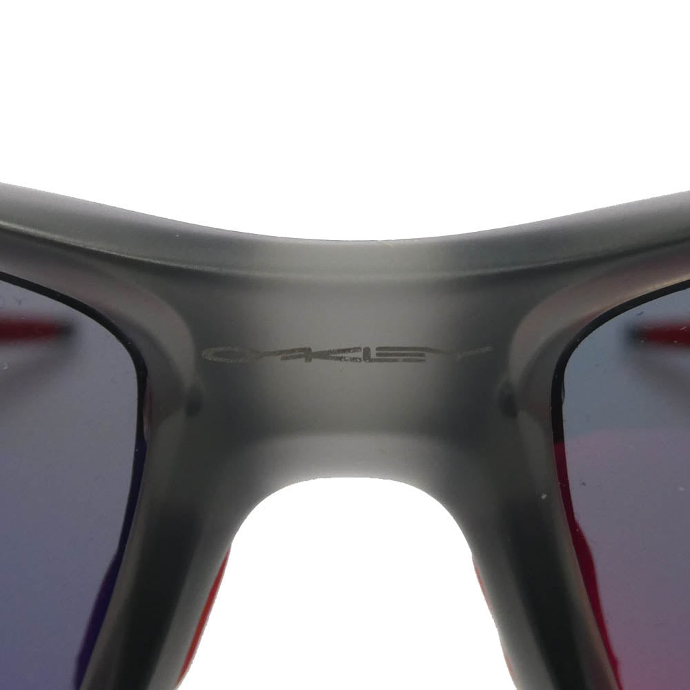 OAKLEY オークリー OO9271-03 アジアフィット FLAK 2.0 フラック サングラス アイウェア グレー系 レッド系 61□12 133【中古】