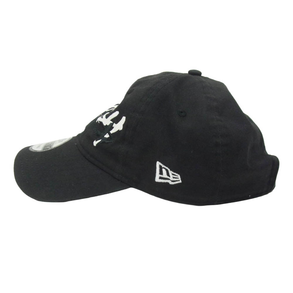 ISAMUKATAYAMA BACKLASH イサムカタヤマバックラッシュ Yohji Yamamoto ヨウジヤマモト NEW ERA ニューエラ x Yohji Yamamoto ヨウジヤマモト x NEWERA ニューエラ TRIPLE NAME 9THIRTY CAP キャップ 帽子 ブラック系【中古】