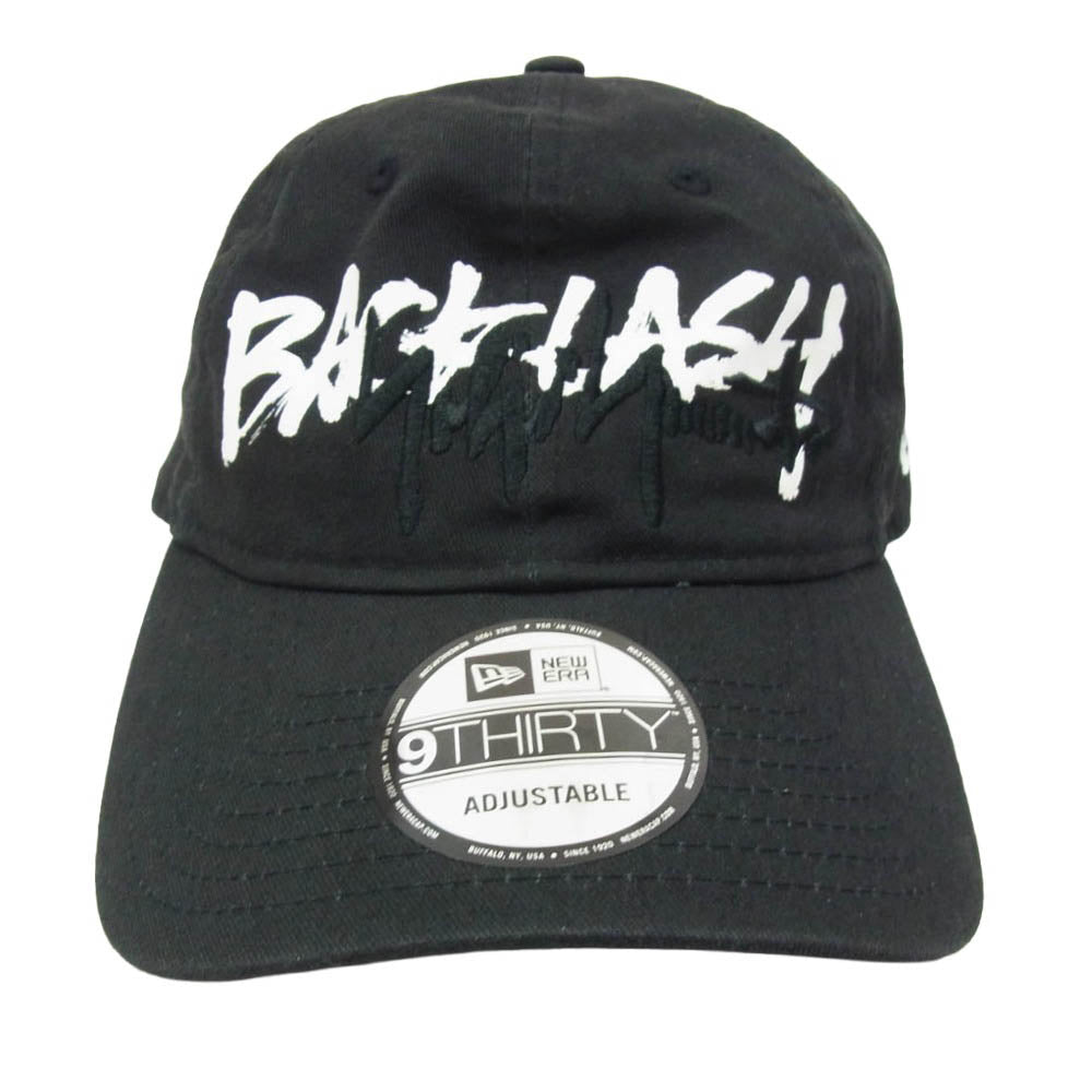 ISAMUKATAYAMA BACKLASH イサムカタヤマバックラッシュ Yohji Yamamoto ヨウジヤマモト NEW ERA ニューエラ x Yohji Yamamoto ヨウジヤマモト x NEWERA ニューエラ TRIPLE NAME 9THIRTY CAP キャップ 帽子 ブラック系【中古】