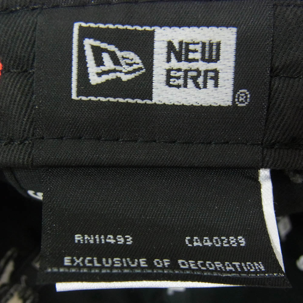 ISAMUKATAYAMA BACKLASH イサムカタヤマバックラッシュ Yohji Yamamoto ヨウジヤマモト NEW ERA ニューエラ x Yohji Yamamoto ヨウジヤマモト x NEWERA ニューエラ TRIPLE NAME 9THIRTY CAP キャップ 帽子 ブラック系【中古】