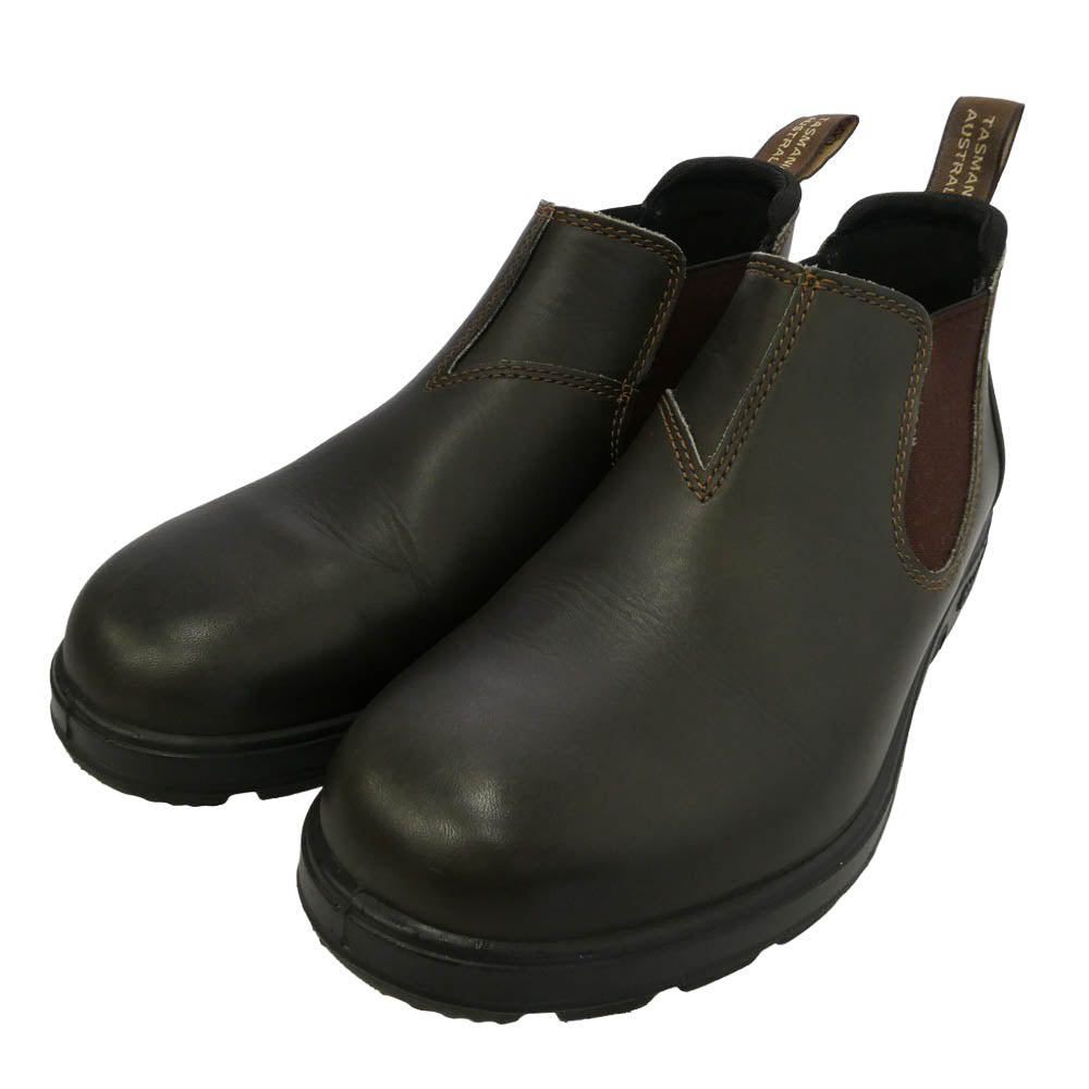 ブランドストーン 2038 ORIGINALS LOW CUT ローカット サイドゴア ブーツ ブラック系 ダークブラウン系 7【美品】【中古】