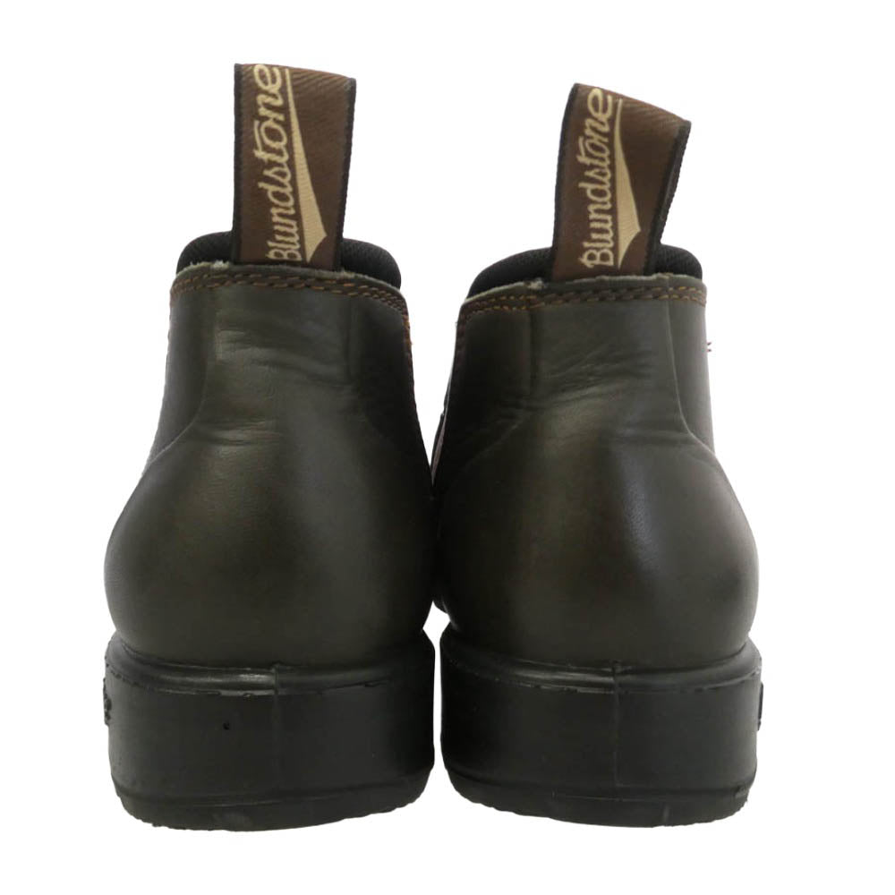 ブランドストーン 2038 ORIGINALS LOW CUT ローカット サイドゴア ブーツ ブラック系 ダークブラウン系 7【美品】【中古】