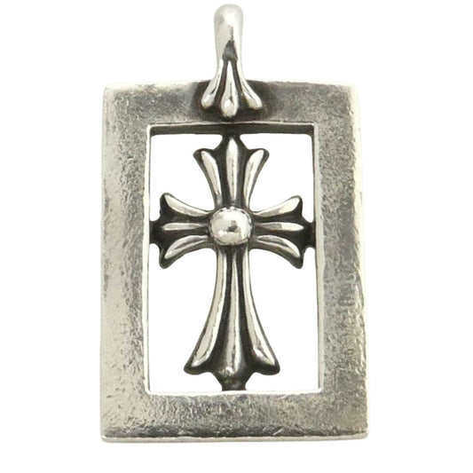 CHROME HEARTS クロムハーツ（原本無） FRMD OPN BBYFAT フレームドオープン トップ シルバー系【中古】