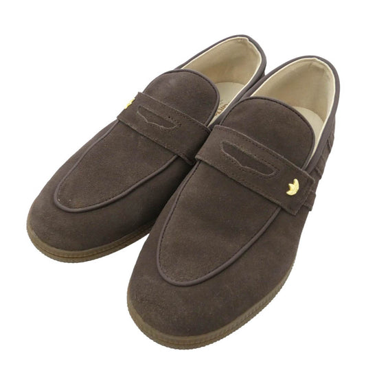 adidas アディダス KJ2533 HANDBALL SPEZIAL LOAFER ハンドボール スペツィアル スエード ローファー スニーカー シューズ ダークブラウン系 26.5cm【美品】【中古】