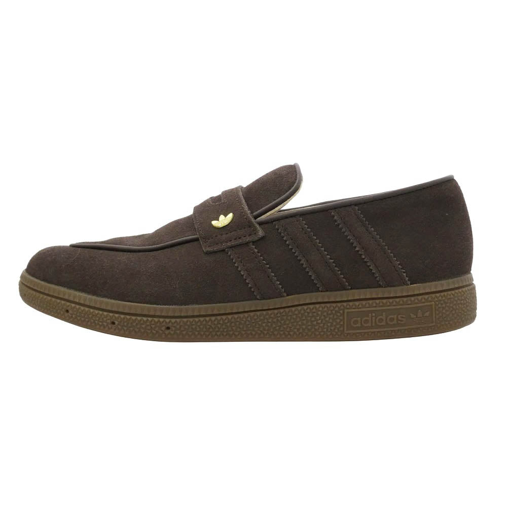 adidas アディダス KJ2533 HANDBALL SPEZIAL LOAFER ハンドボール スペツィアル スエード ローファー スニーカー シューズ ダークブラウン系 26.5cm【美品】【中古】