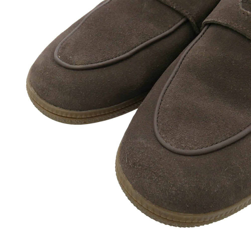adidas アディダス KJ2533 HANDBALL SPEZIAL LOAFER ハンドボール スペツィアル スエード ローファー スニーカー シューズ ダークブラウン系 26.5cm【美品】【中古】