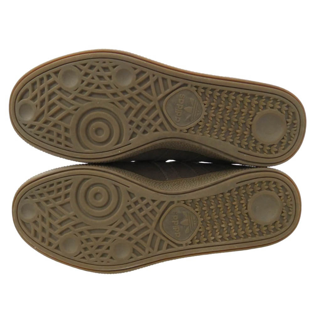 adidas アディダス KJ2533 HANDBALL SPEZIAL LOAFER ハンドボール スペツィアル スエード ローファー スニーカー シューズ ダークブラウン系 26.5cm【美品】【中古】
