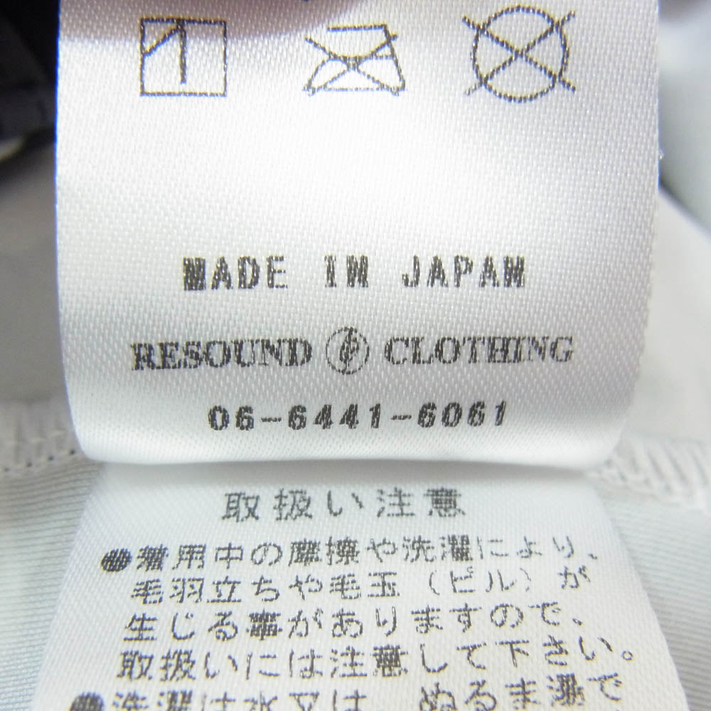 リサウンドクロージング RC29-ST-016T CHRIS EASY TUCK PANTS スラックス イージーパンツ ブラック系 １【中古】