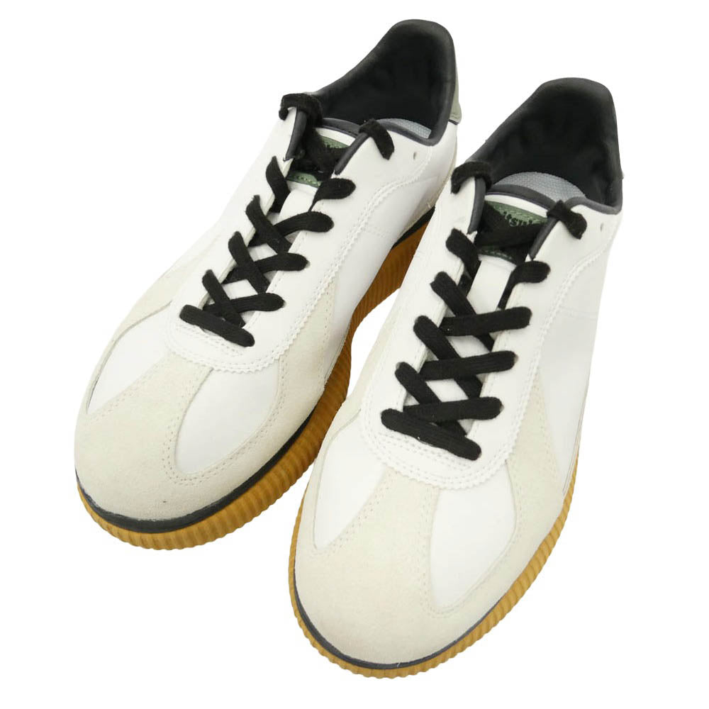 ONITSUKA TIGER オニツカタイガー F450922 DELECITY デレシティ ローカット スニーカー ホワイト系 ライトブラウン系 26.5cm【中古】