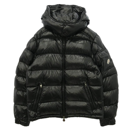 MONCLER モンクレール 16AW B20914036605 MAYA GIUBBOTTO マヤ ジップアップ フーデッド ナイロン ダウンジャケット フード着脱可能 3 ブラック系 2【中古】