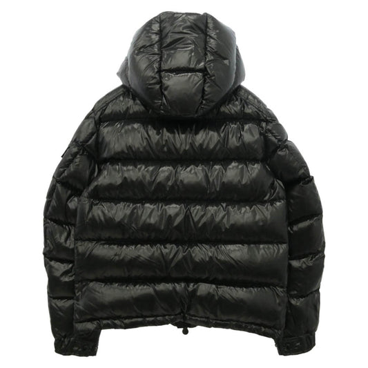 MONCLER モンクレール 16AW B20914036605 MAYA GIUBBOTTO マヤ ジップアップ フーデッド ナイロン ダウンジャケット フード着脱可能 3 ブラック系 2【中古】
