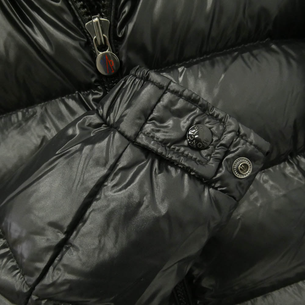 MONCLER モンクレール 16AW B20914036605 MAYA GIUBBOTTO マヤ ジップアップ フーデッド ナイロン ダウンジャケット フード着脱可能 3 ブラック系 2【中古】