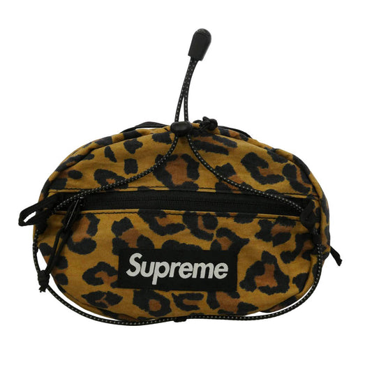Supreme シュプリーム 20AW Waist Bag 2.5L Leopard レオパード ウエスト バッグ CORDURA コーデュラ ブラウン系 ブラック系【中古】