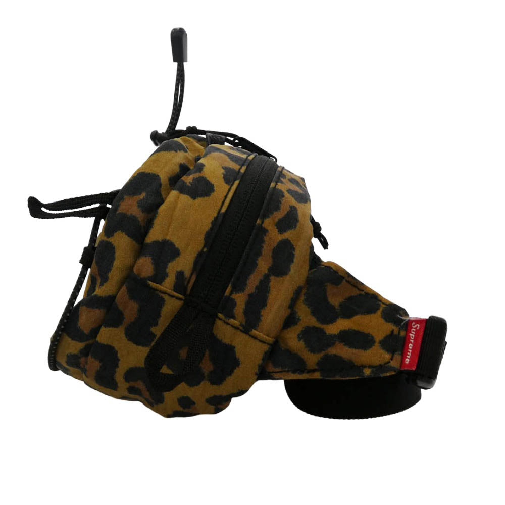 Supreme シュプリーム 20AW Waist Bag 2.5L Leopard レオパード ウエスト バッグ CORDURA コーデュラ ブラウン系 ブラック系【中古】