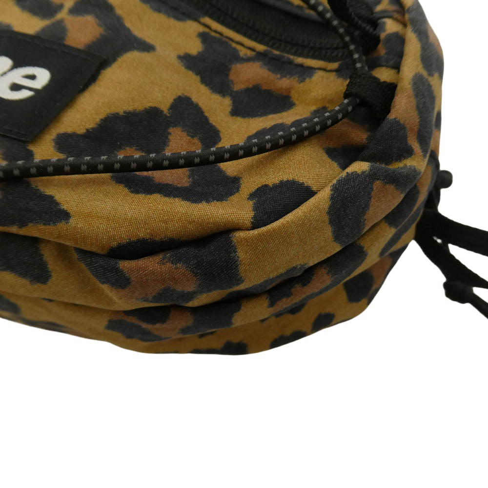 Supreme シュプリーム 20AW Waist Bag 2.5L Leopard レオパード ウエスト バッグ CORDURA コーデュラ ブラウン系 ブラック系【中古】