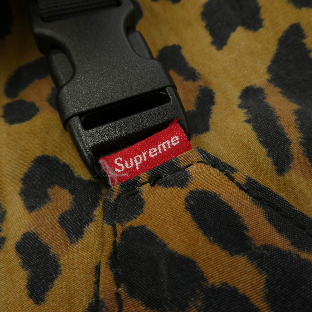 Supreme シュプリーム 20AW Waist Bag 2.5L Leopard レオパード ウエスト バッグ CORDURA コーデュラ ブラウン系 ブラック系【中古】