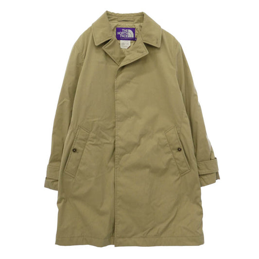 THE NORTH FACE ノースフェイス BEAMS ビームス 21AW NY2164N PURPLE LABEL パープルレーベル × BEAMS ビームス Soutien Collar Coat 65/35 プリマロフト ステンカラー コート ベージュ系 M【中古】