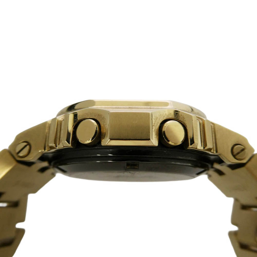CASIO G-SHOCK カシオ ジーショック GMW-B5000GD-9JF タフソーラー フルメタル 20気圧防水 SS ゴールドカラー Bluetooth メンズ 腕時計 FULL METAL 5000 SERIES ゴールド系【中古】