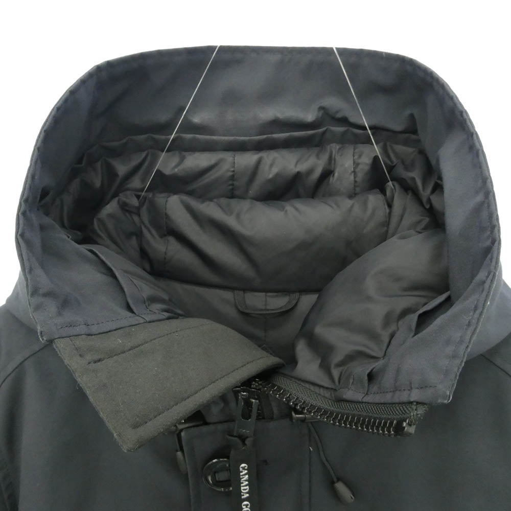 CANADA GOOSE カナダグース 3426MA サザビーリーグタグ Chateau Parka Fusion Fit Heritage シャトーパーカー フュージョンフィット ダウン ジャケット ネイビー系 S S【中古】