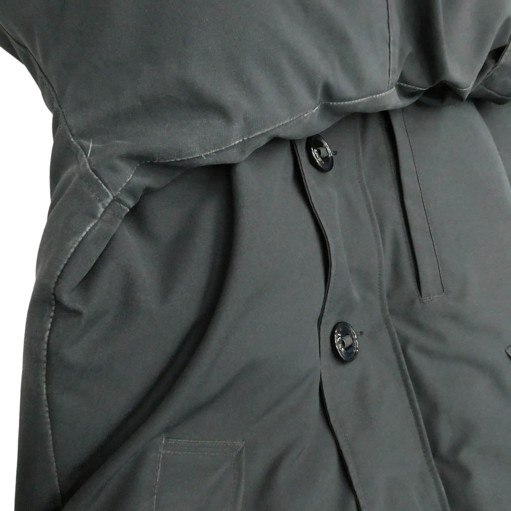 CANADA GOOSE カナダグース 3426MA サザビーリーグタグ Chateau Parka Fusion Fit Heritage シャトーパーカー フュージョンフィット ダウン ジャケット ネイビー系 S S【中古】