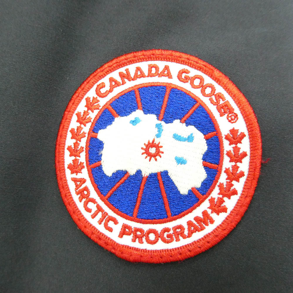 CANADA GOOSE カナダグース 3426MA サザビーリーグタグ Chateau Parka Fusion Fit Heritage シャトーパーカー フュージョンフィット ダウン ジャケット ネイビー系 S S【中古】