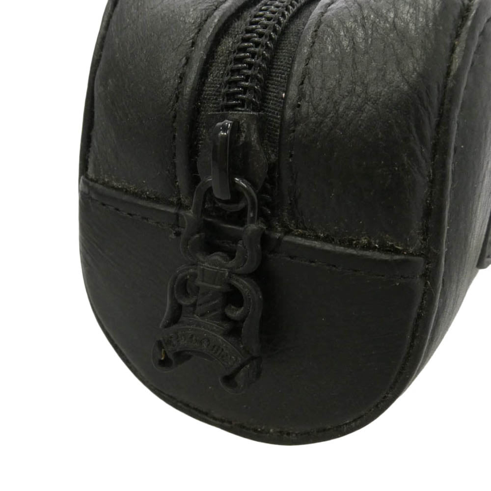 CHROME HEARTS クロムハーツ（原本無） GITTIN ANY?-A フレアテンプル ウェリントン 眼鏡 アイウェア ブラック系 ブラウン系 52□19-145【中古】