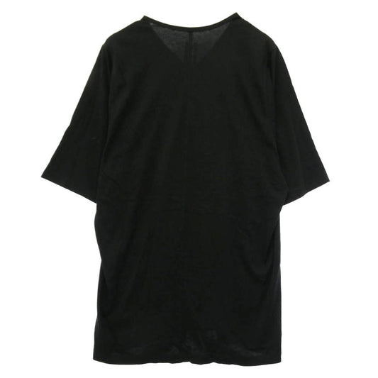 Rick Owens リックオウエンス 17SS DU17S5275-RNGEO DRKSHDW ダークシャドウ オーバーサイズ 半袖 Tシャツ カットソー ブラック系 BLK ONE SIZE【中古】