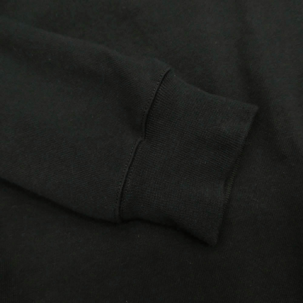 Rick Owens リックオウエンス 17AW RU17F8285-BA GLITTER期 コットンプルオーバー ロングパーカー フーディー ブラック系 S【中古】
