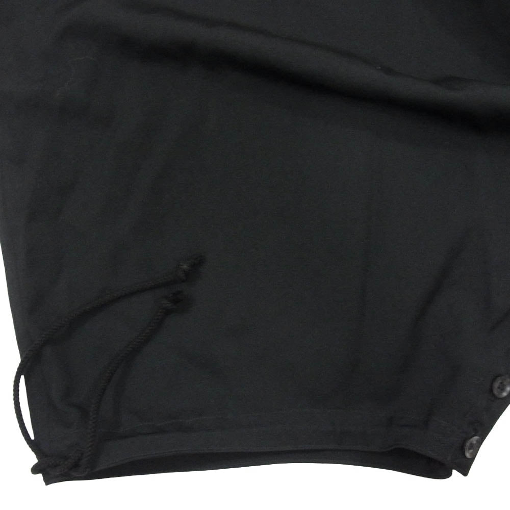 Yohji Yamamoto POUR HOMME ヨウジヤマモトプールオム 18AW HV-S15-100 ウール シワ ギャバジン サルエル ワイド スカート パンツ ブラック系 2【中古】