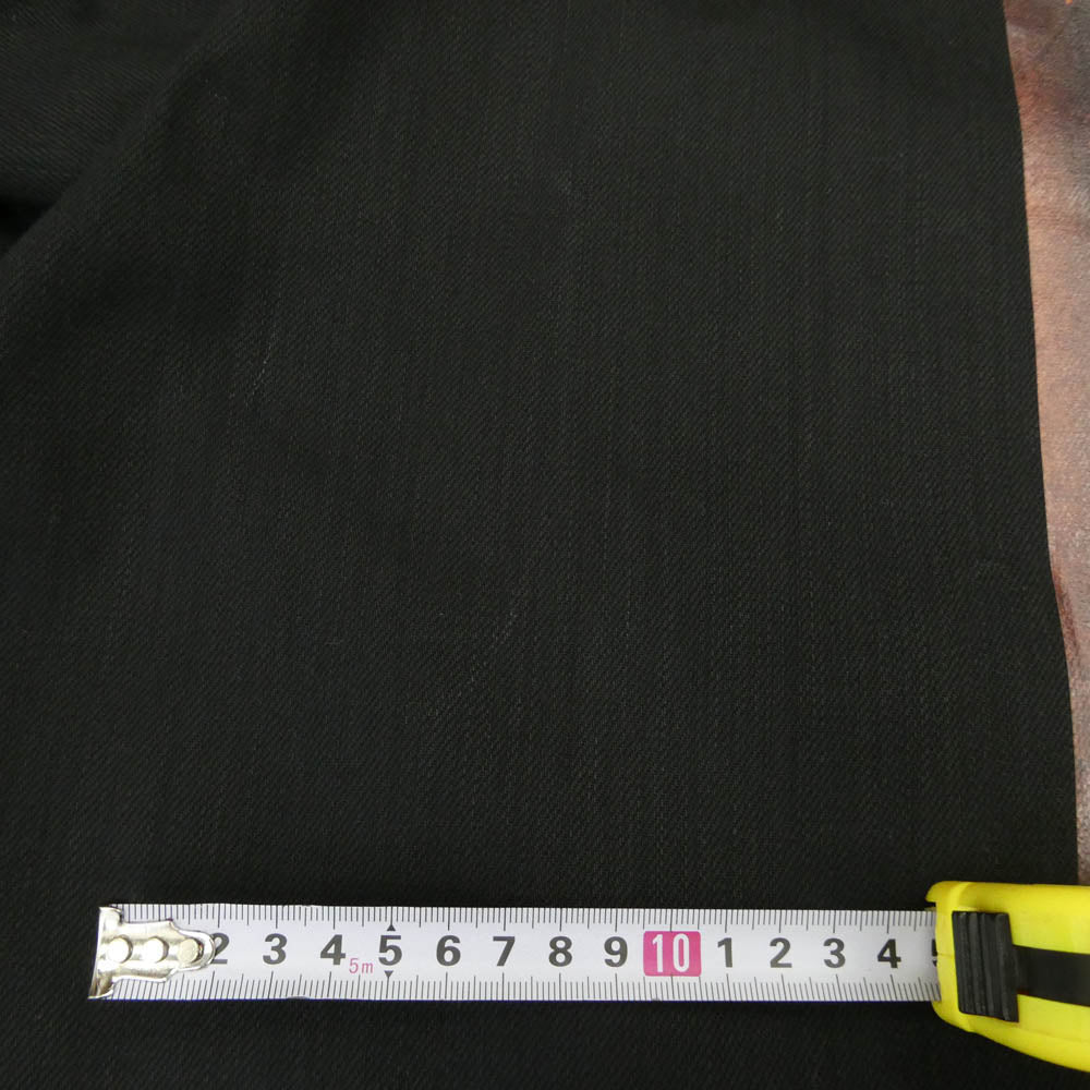 RAF SIMONS ラフシモンズ 18AW 182-247 DENIM EASY FIT SHIRT COUPLE バックプリント デニム イージーフィット シャツ ブラック系 ONE SIZE【中古】