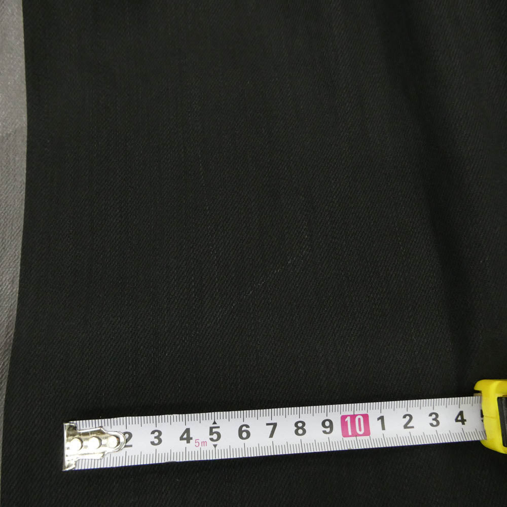 RAF SIMONS ラフシモンズ 18AW 182-247 DENIM EASY FIT SHIRT COUPLE バックプリント デニム イージーフィット シャツ ブラック系 ONE SIZE【中古】