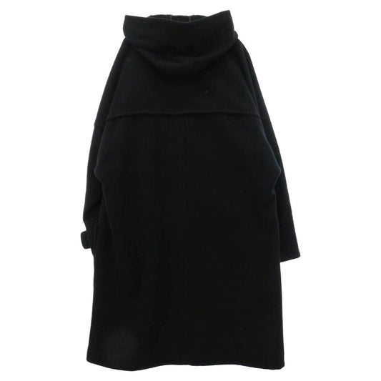 Yohji Yamamoto POUR HOMME ヨウジヤマモトプールオム 19AW HC-C12-108 4B Doble double Hooded Coat ウール ダブル フーデッド コート ブラック系 1【中古】