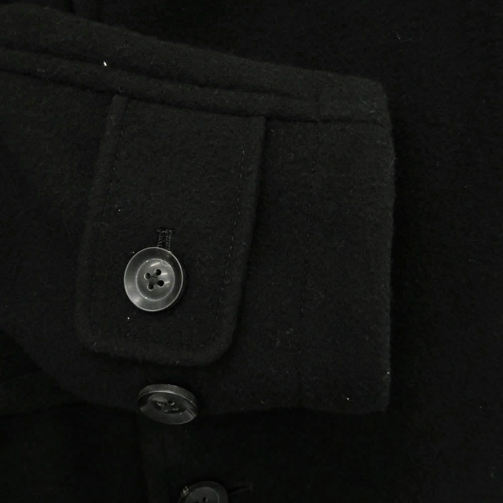 Yohji Yamamoto POUR HOMME ヨウジヤマモトプールオム 19AW HC-C12-108 4B Doble double Hooded Coat ウール ダブル フーデッド コート ブラック系 1【中古】
