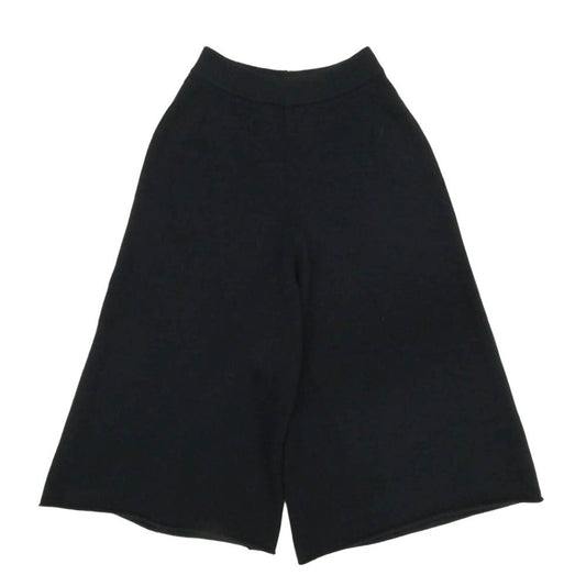 Chloe クロエ 16AMS-01-16A500 カシミヤ100％ クロップド ニット パンツ 中国製 ダークネイビー系 NAVY S【中古】